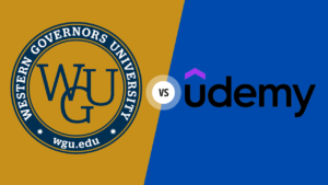 Read more about the article Empowering Your Education: WGU vs Udemy – A Comprehensive 2023 Comparison
